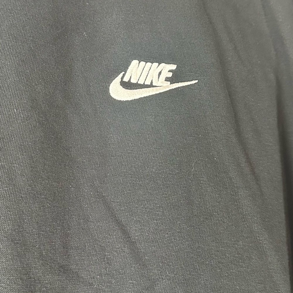 Nike Mens Club Fleece Colorful embroidered Graphic Crewneck Sweatshirt XXL Black - Picture 8 of 10
